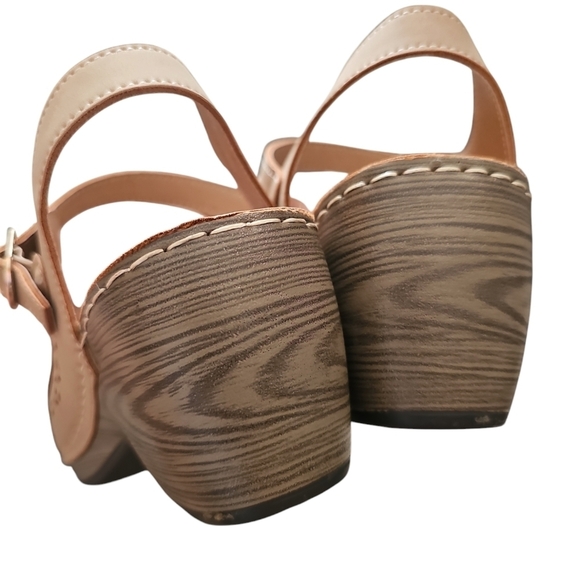 Patrizia by Spring Steps sz 8 tan Shantay wedge sandals new SH235 - Picture 5 of 6